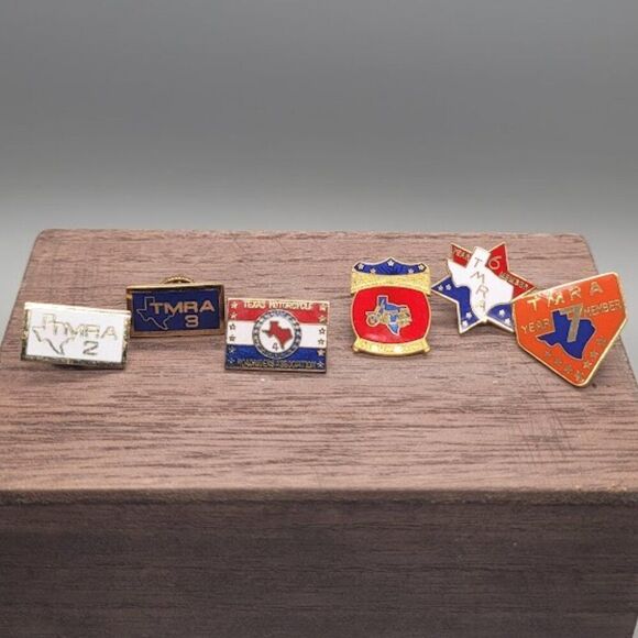 VINTAGE TMRA Year Hat Pins - Picture 1 of 4